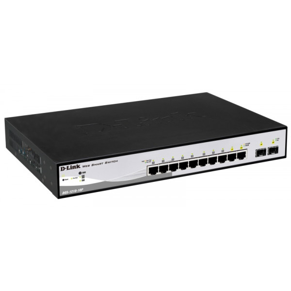 Фото - Коммутатор локальной сети (Switch) D-Link DGS-1210-10P
