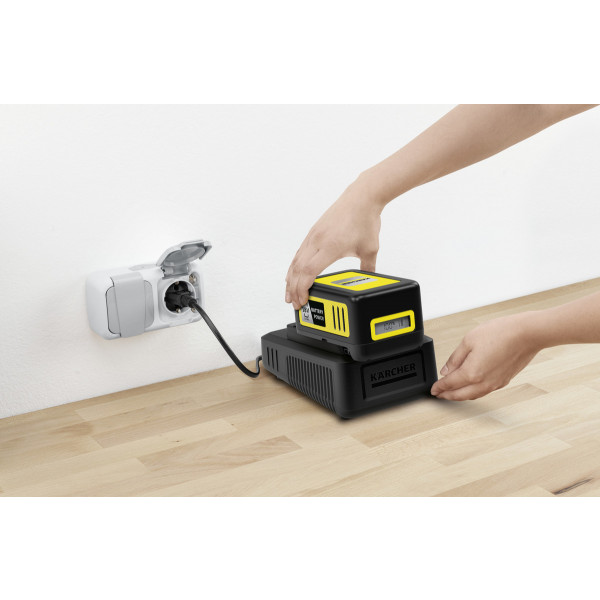 Фото - З/У к аккумуляторной батарее для электроинструментов Karcher 36 V 2.5 Ah набор (2.445-064.0)