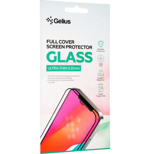 Фото - Защитное стекло для смартфона Gelius Full Cover Ultra-Thin 0.25mm for Xiaomi 12T/12T Pro Black (92752)
