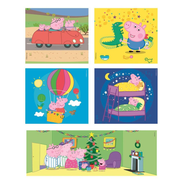 Фото - Пазлы (3-4 года) Clementoni 10в1 Peppa Pig (20271)