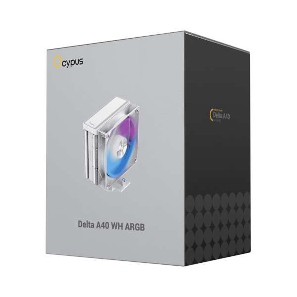 Фото - Водяная система охлаждения OCYPUS DELTA A40 WH ARGB (DELTA-A40-WH1NAWN00X-GL)