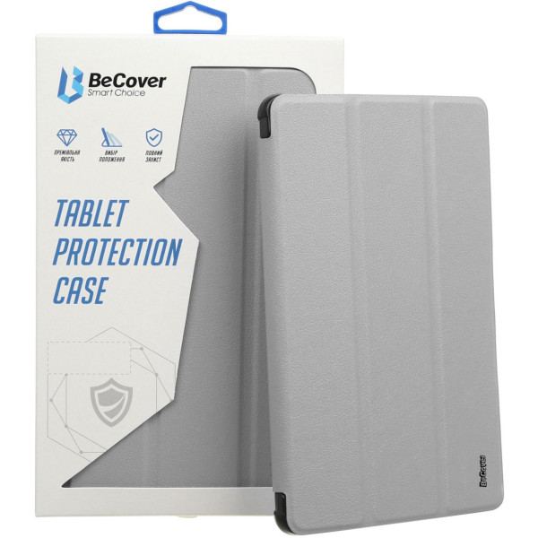 Фото - Чехол для планшета Becover Tri Fold Soft TPU Silicone for Apple iPad 10.9" (2022/2024)/iPad (А16) 2025 11" Gray (708521)