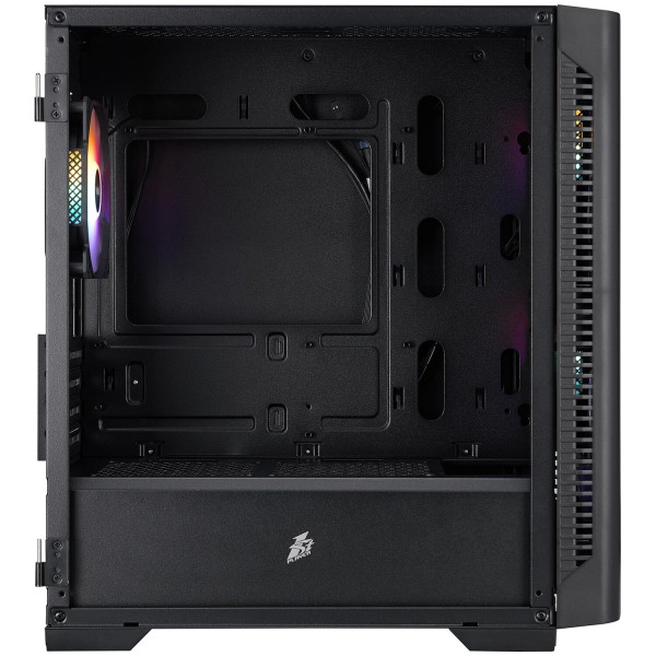 Фото - Корпус 1stPlayer D4-M-BK-2F1P-1F1 Black