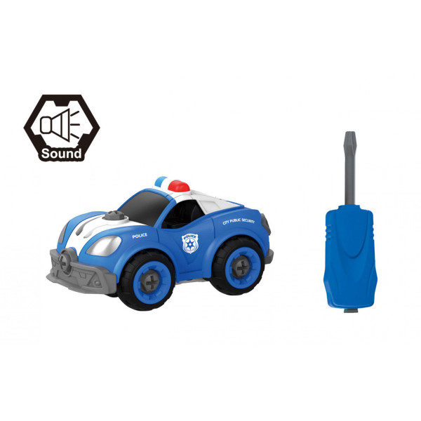 Фото - Пластиковый конструктор DIY Spatial Creativity полицейский (LM8021-SZ-1)