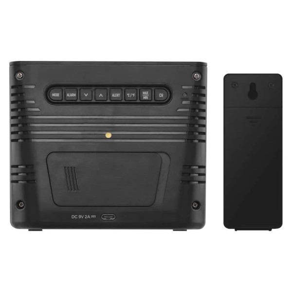 Фото - Метеостанция EMOS E8010 со встроенным беспроводным QI зарядным устройством