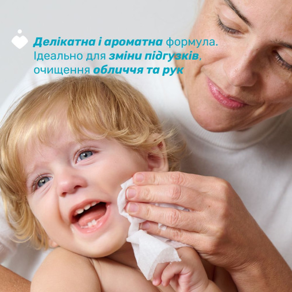 Фото - Влажные салфетки для грудничков Chicco 60 шт (12050.70)