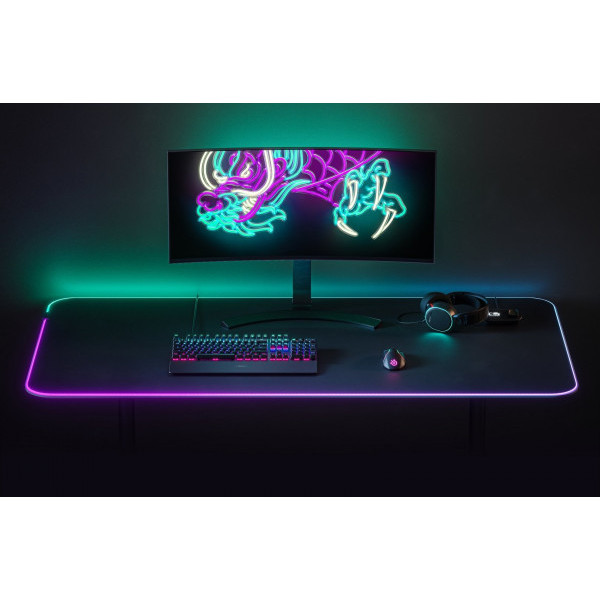 Фото - Коврик для мыши игровой SteelSeries QcK Prism Cloth 5XL (63524)
