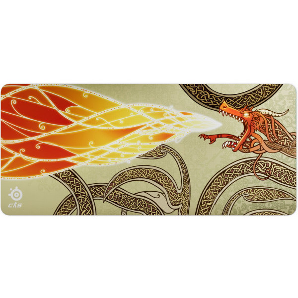 Фото - Коврик для мыши игровой SteelSeries Qck XXL CS2 Edition (Dragon Lore) (63448)