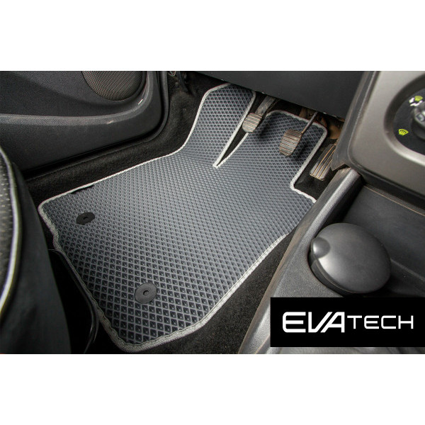 Фото - EVA коврики в салон авто передние EVAtech для Logan MCV Dacia 2006-2012 1 поколение Combi EU DA31657A2RGB
