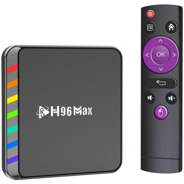 Фото - Стационарный медиаплеер H96 Max W2 2/16Gb Black