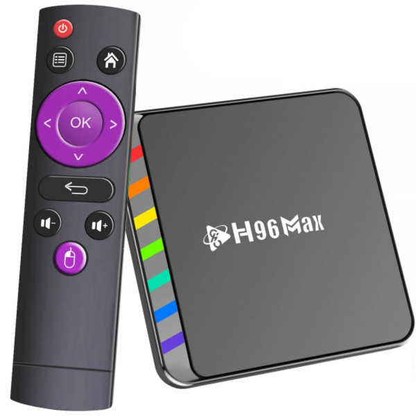 Фото - Стационарный медиаплеер H96 Max W2 2/16Gb Black