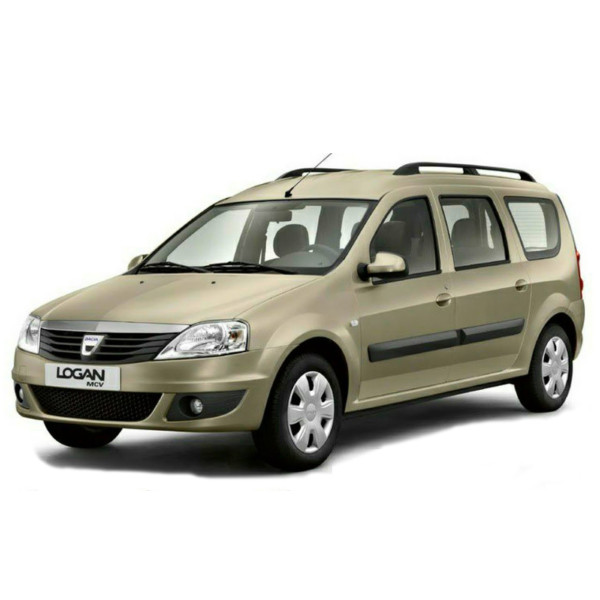 Фото - EVA коврики в салон авто передние EVAtech для Logan MCV Dacia 2006-2012 1 поколение Combi EU DA31657A2RGB