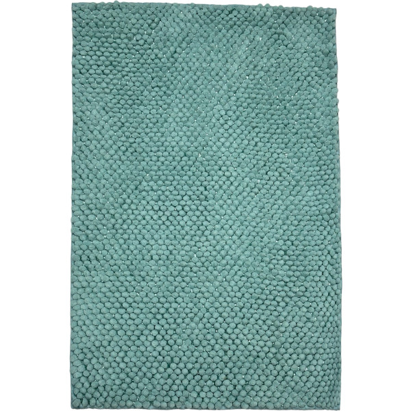 Фото - Коврик для ванной комнаты DarianA Ананас 55х80 см Ледяной зеленый (1000009093)