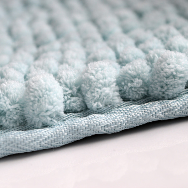 Фото - Коврик для ванной комнаты DarianA Ананас 55х80 см Ледяной зеленый (1000009093)