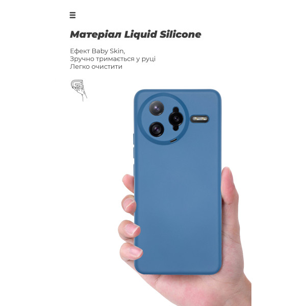 Фото - Чехол для смартфона Armorstandart ICON for Xiaomi Poco F7 Ultra Camera cover Dark Blue (ARM85218)
