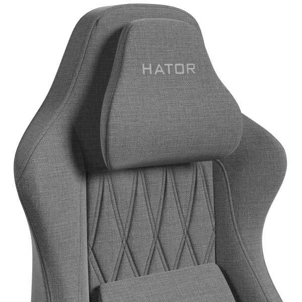 Фото - Кресло для геймеров Hator Darkside 3L Fabric Grey (HTC3016L)