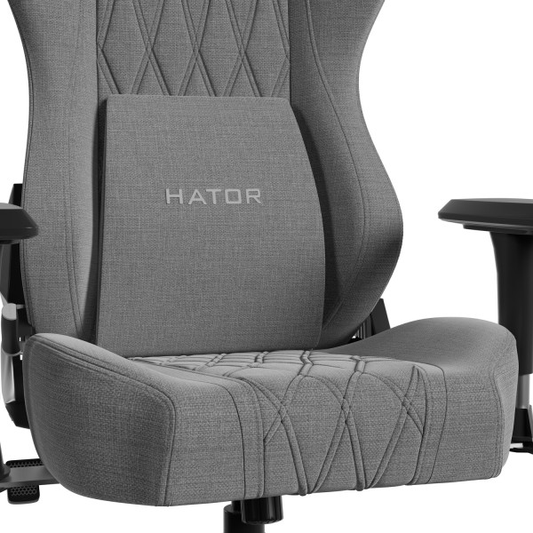 Фото - Кресло для геймеров Hator Darkside 3L Fabric Grey (HTC3016L)