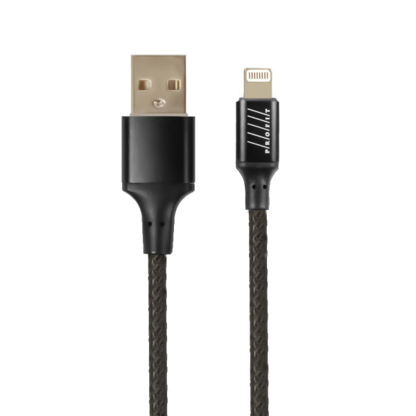 Фото - Кабель синхронизации данных Profit QY-03 Lightning 1m 2,4A Black (000000973)