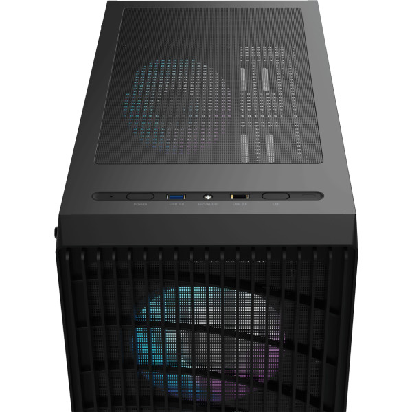 Фото - Корпус OCYPUS ATX W/O PSU GAMMA C70 BK ARGB (GAMMA-C70-BKG400XX-GL)