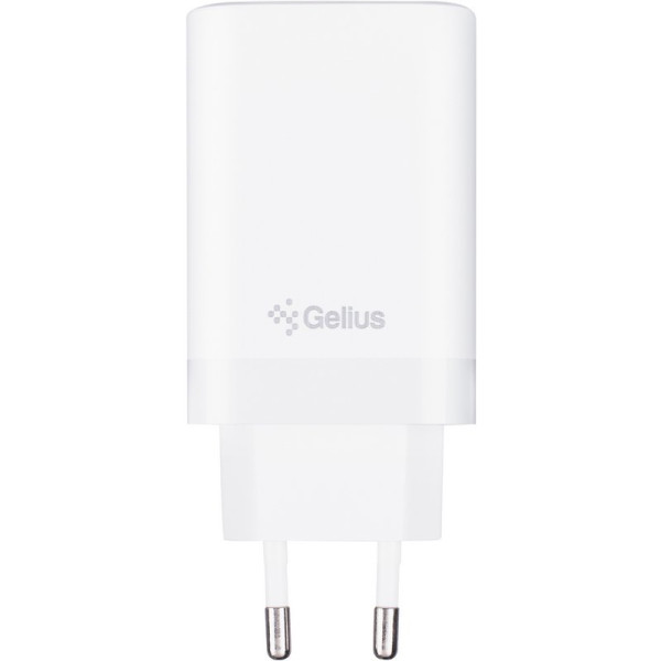 Фото - Сетевое зарядное устройство Gelius Elevaro GP-HC065 65W USB+2Type-C QC/PD/PPS White (100784)