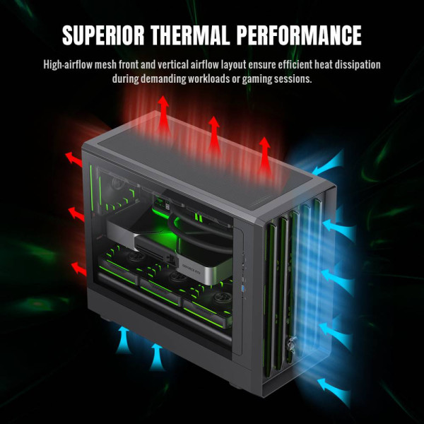 Фото - Корпус Gamemax Claw 360 BK