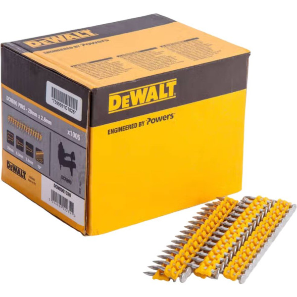 Фото - Гвозди DeWALT 2,6 мм 1005 шт. (DCN8901020)