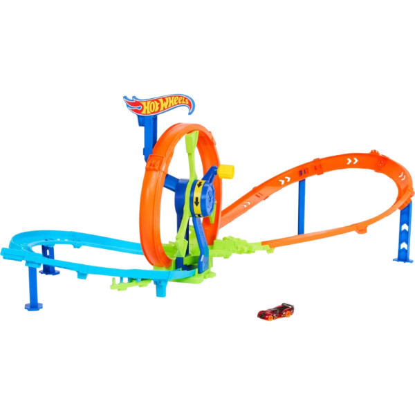 Фото - Игровой набор Hot Wheels Гонки на виражах (JBX65)