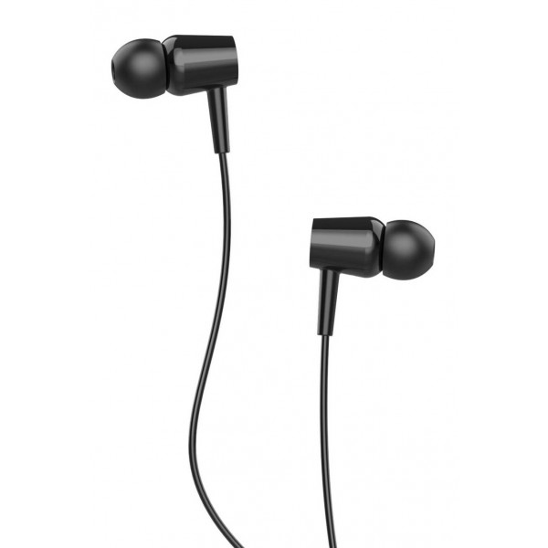 Фото - Наушники вкладыши проводные Denmen DR02 3.5mm 1.2 м Black (DE-DR02-BK)