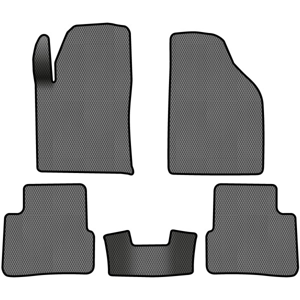 Фото - EVA коврики в салон авто EVAtech для Dart Dodge 2012-2016 1 поколение Sedan USA DE1865CV5RGB