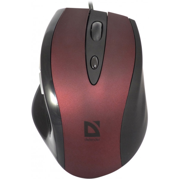 Фото - Мышь проводная Defender Opera 880 R (52832) красная USB