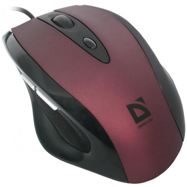 Фото - Мышь проводная Defender Opera 880 R (52832) красная USB