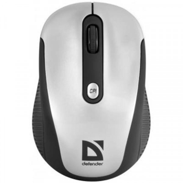 Фото - Мышь беспроводная Defender Optimum MS-125 Nano Grey (52125) USB