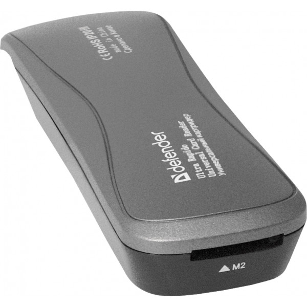 Фото - Кардридер Defender Ultra Rapido USB 2.0 Black (83261)