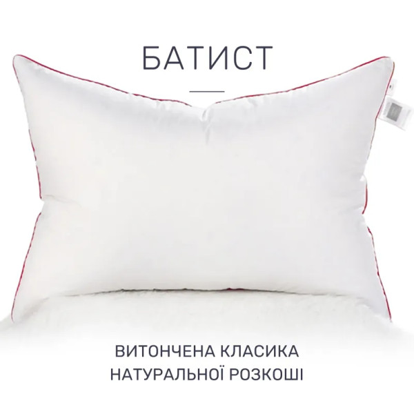 Фото - Подушка стандартная MirSon DeLuxe Thinsulate 101 70x70 см (2200000008794)