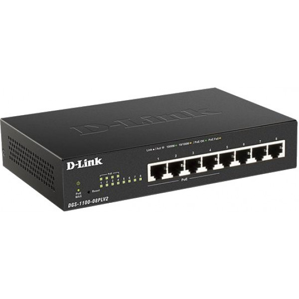 Фото - Коммутатор локальной сети (Switch) D-Link DGS-1100-08PLV2