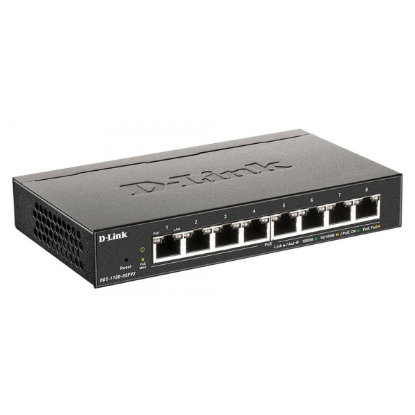 Фото - Коммутатор локальной сети (Switch) D-Link DGS-1100-08PV2