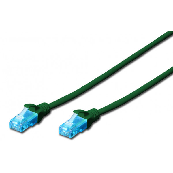 Фото - Кабель патч-корд Digitus CCA CAT 5e UTP 0.5m (DK-1512-005/G) Green
