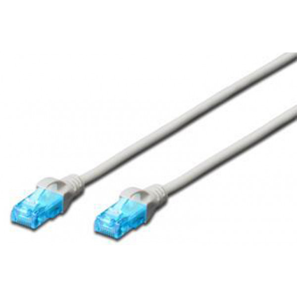 Фото - Кабель патч-корд Digitus CCA CAT 5e UTP 5m (DK-1512-050) Gray