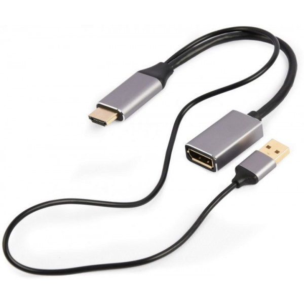 Фото - Переходник Cablexpert HDMI-DisplayPort 0.1m (A-HDMIM-DPF-02)