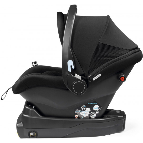 Фото - Автокресло Peg-Perego PrimoViaggio i-Size з базою Onyx (черное)
