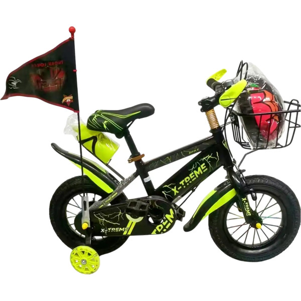 Фото - Двухколёсный велосипед X-Treme SPIDER 25.16-08 Black/Yellow