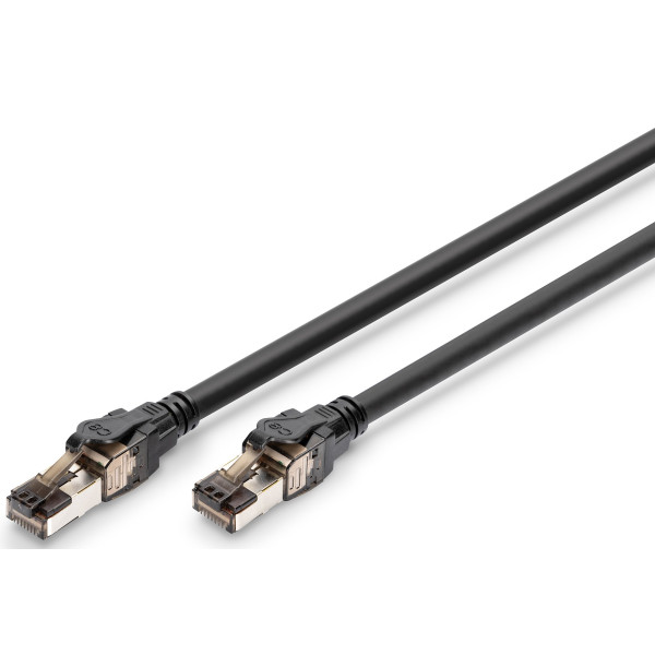 Фото - Кабель патч-корд Digitus CAT 8.1 S-FTP 3 м Black (DK-1843-030)