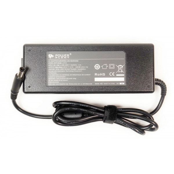 Фото - Зарядное устройство для ноутбука PowerPlant Dell 220V 19.5V 130W 6.7A (DL130G7450)
