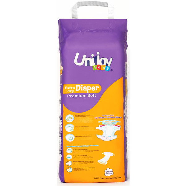 Фото - Одноразовые подгузники Unijoy Soft Diapers L 9-14 кг 32 шт. (6998526216194)