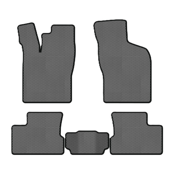 Фото - EVA коврики в салон авто EVAtech для Nexia Daewoo 1995-2016 1 поколение Htb EU DO31064CV5RGB