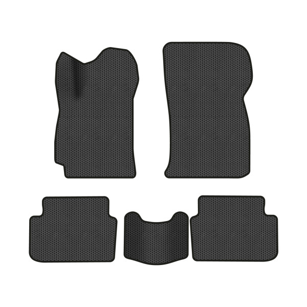 Фото - EVA коврики в салон авто EVAtech для Lanos Daewoo 1998-2017 1 поколение Sedan EU DO3813CD5SBB