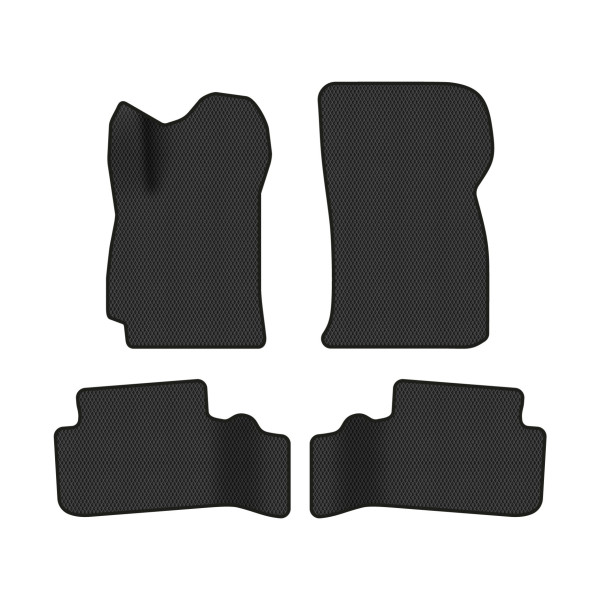 Фото - EVA коврики в салон авто EVAtech для Lanos Daewoo 1998-2017 1 поколение Sedan EU DO3813PDC4RBB