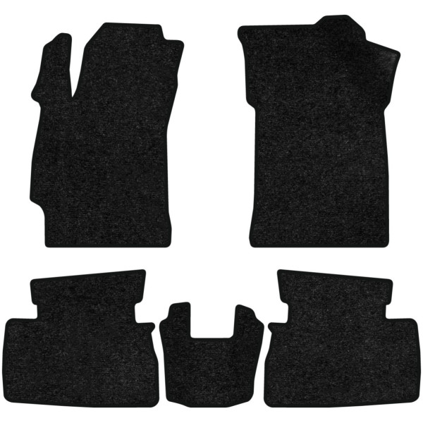 Фото - Коврики ворсовые в салон авто EVAtech Standard для Daewoo Nubira (J150) 1999-2003 2 поколение Combi EU черный кант DO42441C5VEB