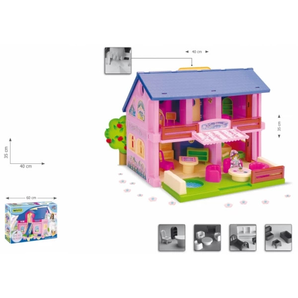 Фото - Мебель и домики для куклы Wader 25400