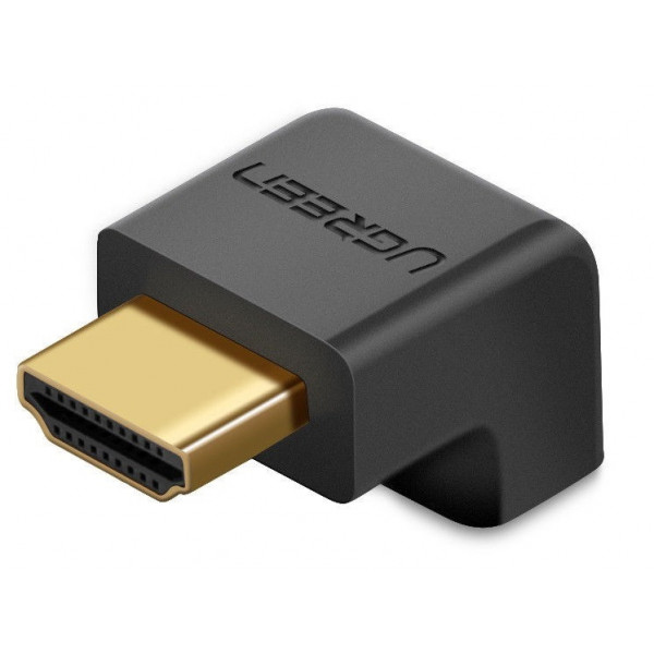 Фото - Переходник HDMI UGREEN Female Angled Adapter-Down Black (20109)